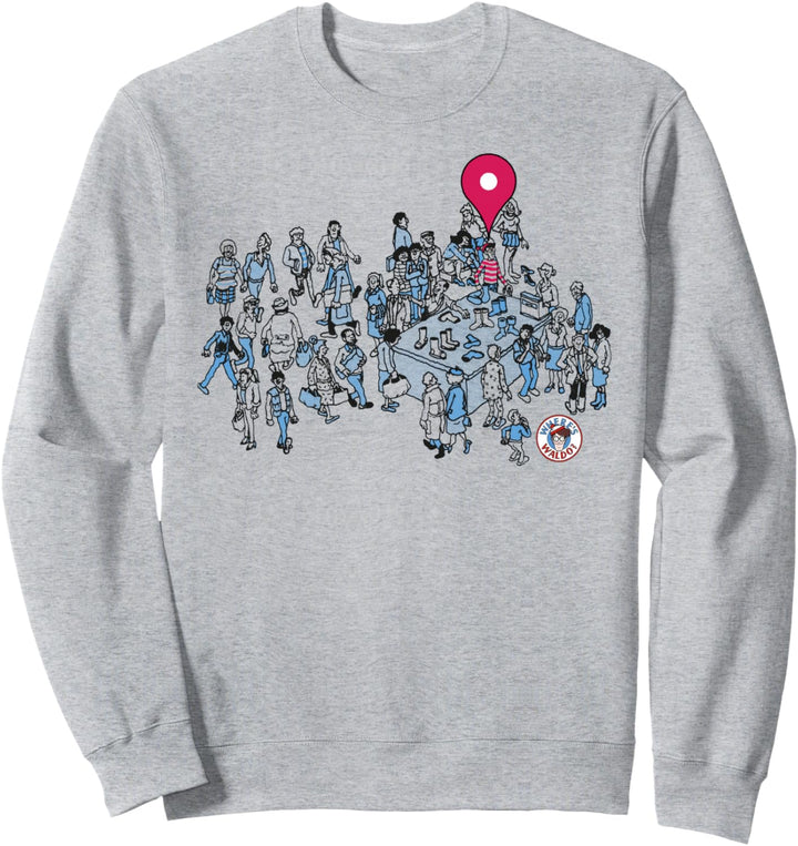 Where's Waldo? Found Shopping Sweatshirt