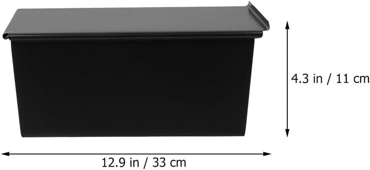 Toastbrot Backform Mit Deckel Loaf Pan with Lid VICASKY Brotbackform mit Extra hohe Kastenform, Toas