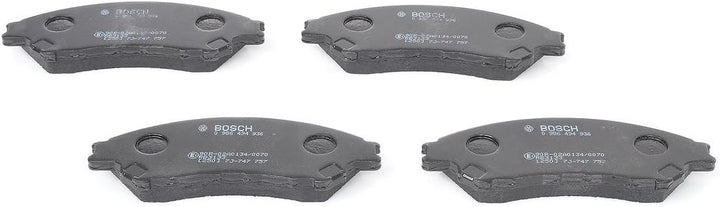 Bosch BP1925 Bremsbeläge - Vorderachse - ECE-R90 Zertifizierung - vier Bremsbeläge pro Set