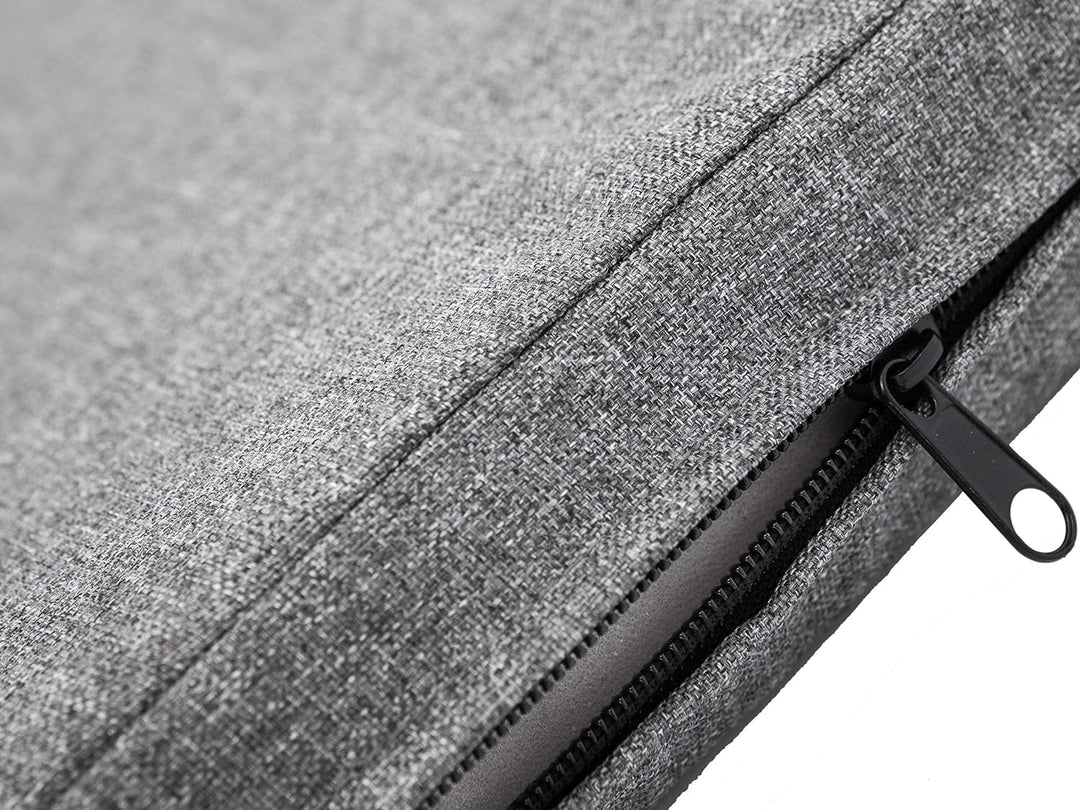 HOBBYGARDEN 4er Set Stuhlkissen/Sitzkissen 48x45 cm Sitzauflagen Polsterauflagen Outdoor/Indoor Auss