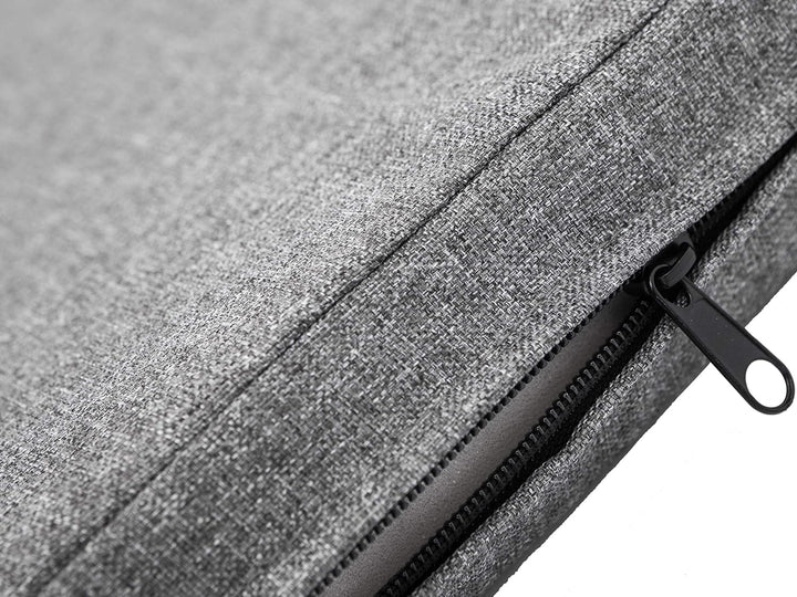 HOBBYGARDEN 4er Set Stuhlkissen/Sitzkissen 48x45 cm Sitzauflagen Polsterauflagen Outdoor/Indoor Auss