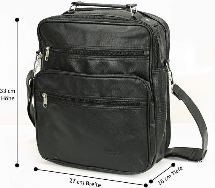 Echt Leder Arbeitstasche Umhängetasche Herrentasche Schultertasche Messenger Flugbegleiter Für Damen