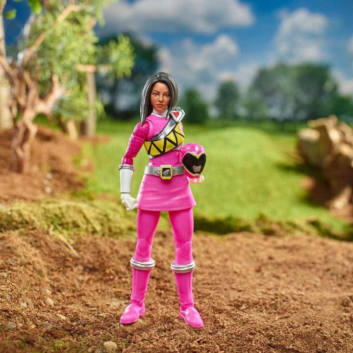 Power Rangers F4505 Figura Lightning Collection Pink Ranger Does not Apply Dino Charge PRG Narrator,