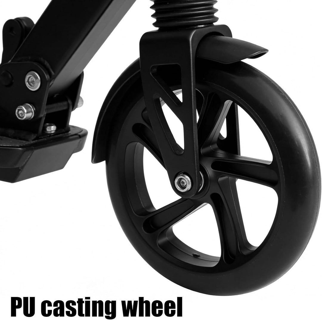 2 Stück 200mm Scooter Rollen, Scooter Ersatzräder mit ABEC 7 Kugellager, Stunt Scooter Rollen, Anti-