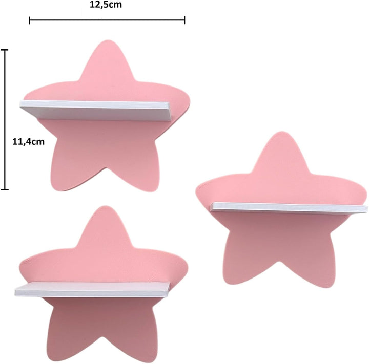 Mini Stern-3er-Set kompatibel für Toniefiguren, Tonieregal Toniebox Tonie Erweiterung - Erweiterungs