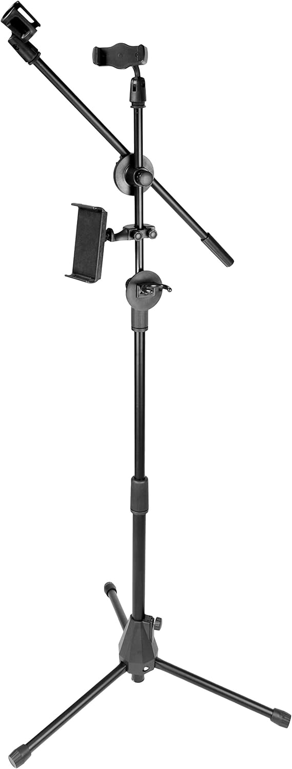 RockJam Premium Performer 100-Watt-Bluetooth-Karaoke-Maschine & PA-System mit zwei Karaoke-Mikrofone