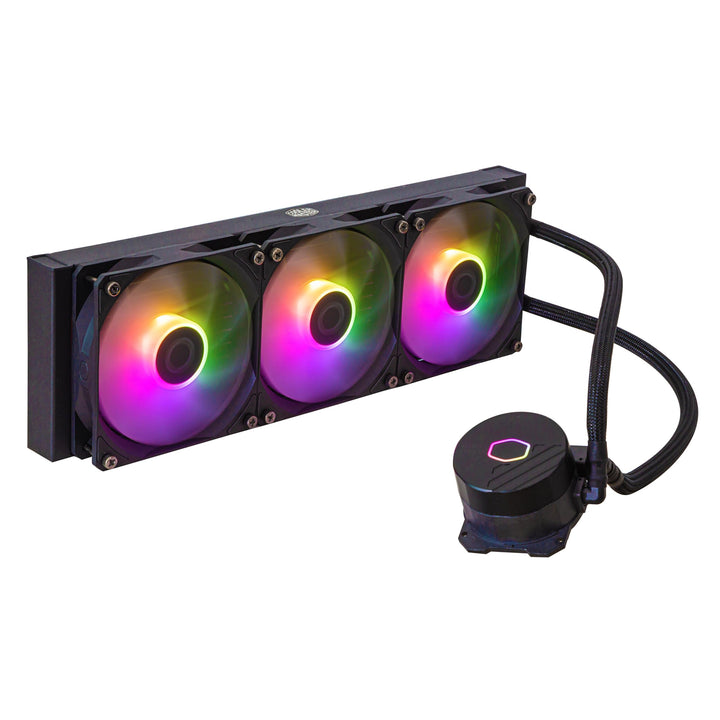 Cooler Master MasterLiquid 360L Core ARGB Wasserkühlung - CPU-Flüssigkeitskühler mit Zweikammer-Gen-