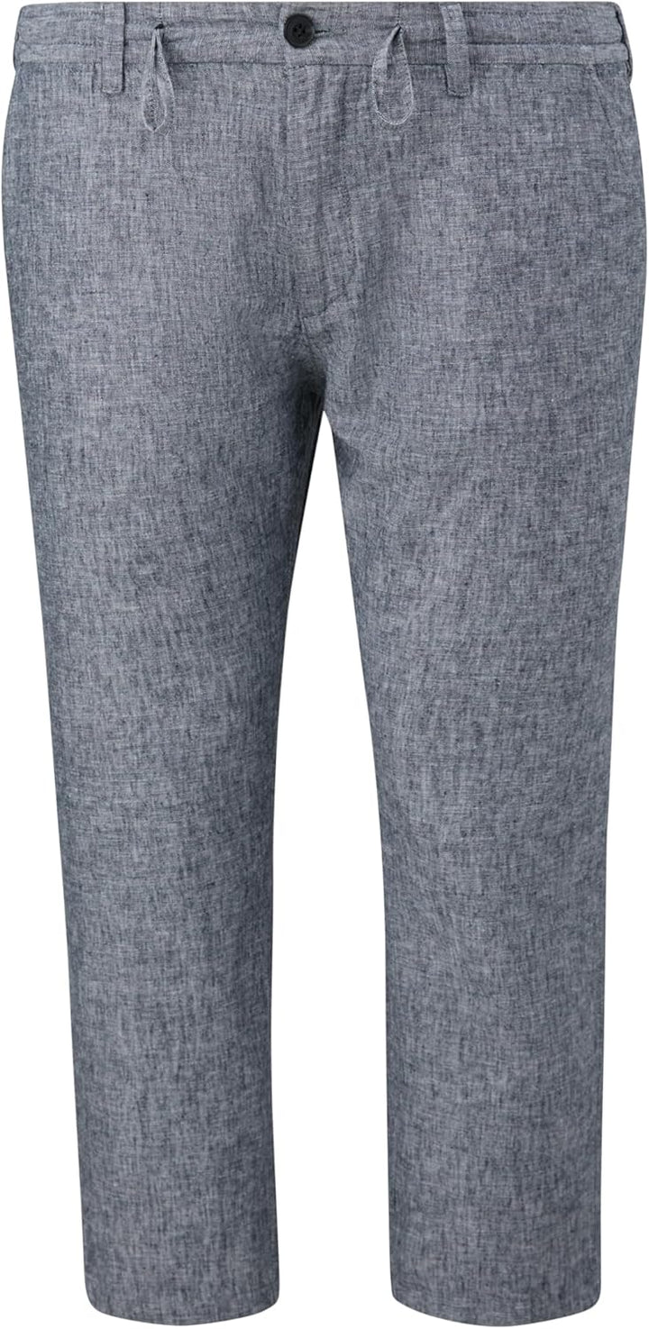 s.Oliver Relaxed: Jogger aus Leinenmix 38W / 34L Blau, 38W / 34L Blau