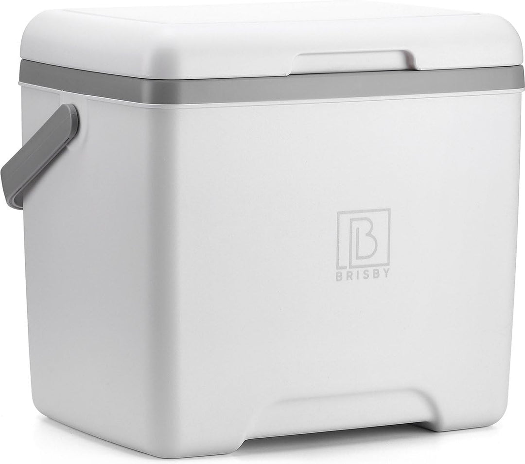 Brisby Kühlbox 13 Liter - 18 Stunden warm - 40 Stunden kühl - Inklusive 2 grosse Kühlelemente 450 ML