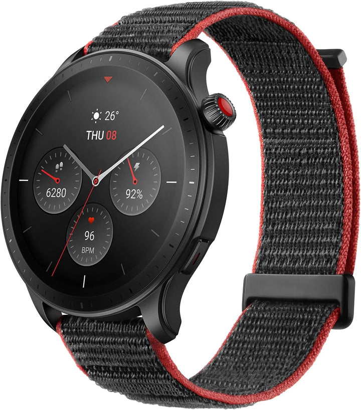 Amazfit GTR 4 Smartwatch mit 1.43” AMOLED Display, 150 Sportmodi, Telefonieren über Bluetooth und Mu