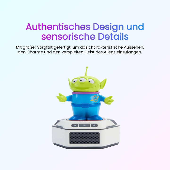 Robosen Mini Roboter – Toy Story Alien (Englische Version) | Interaktives Smart-Spielzeug mit Stimme