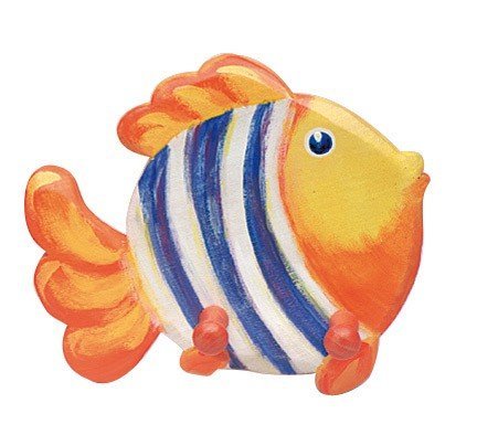 Kinderkram (Ostheimer) 5520134 - Garderobe Fisch blau