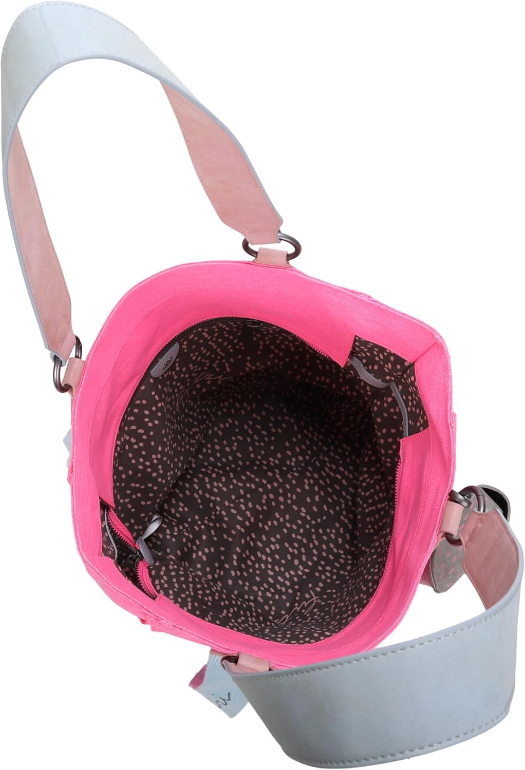 Fritzi aus Preussen Damen Izzy02 Canvas Shopper Neon Pink, Neon Pink