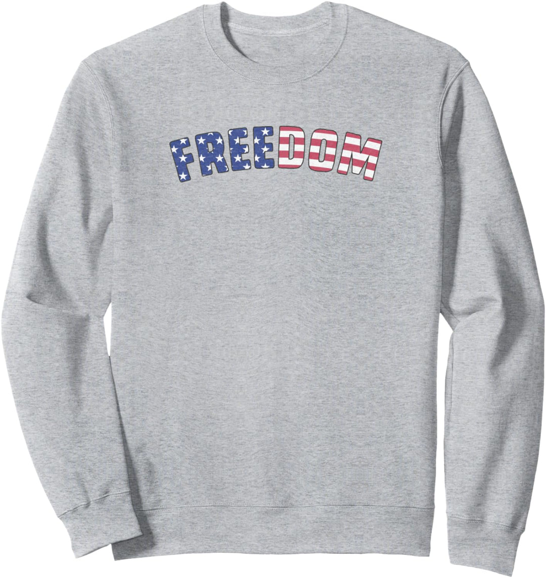 Americana Red White and Blue Freedom Sweatshirt