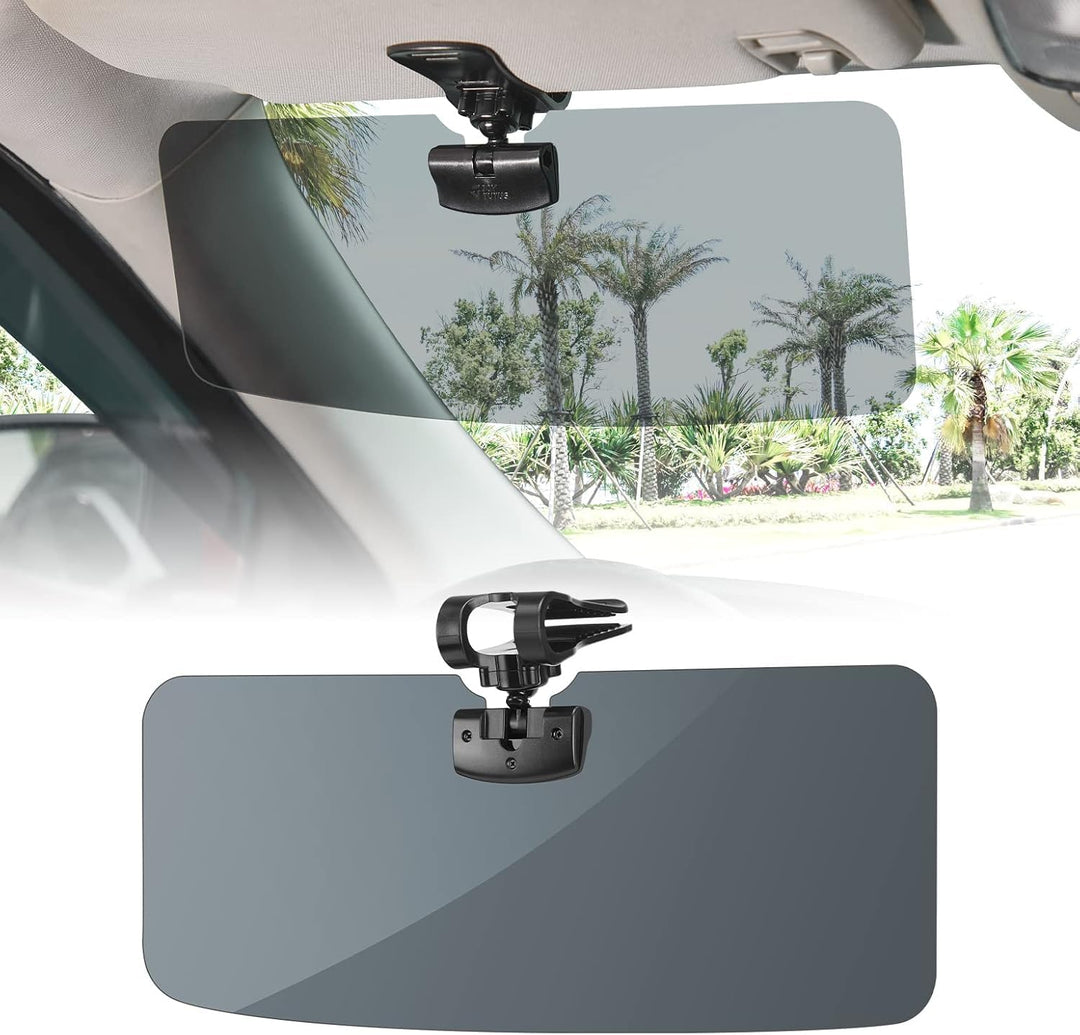 JOYTUTUS Auto Sonnenblende Verlängerung, Frontscheibe-Sonnenschutz, Blend- und UV-Strahlenschutz, Po