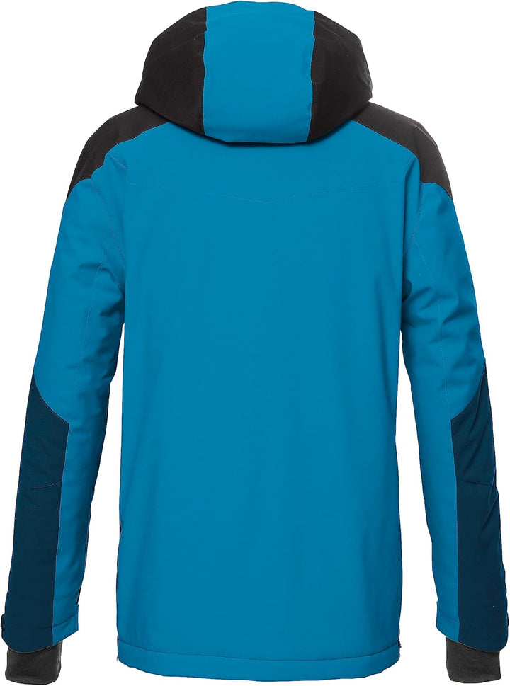 Killtec Herren Ksw 72 Mn Ski Jckt Skijacke/Funktionsjacke mit abzippbarer Kapuze und Schneefang M hi