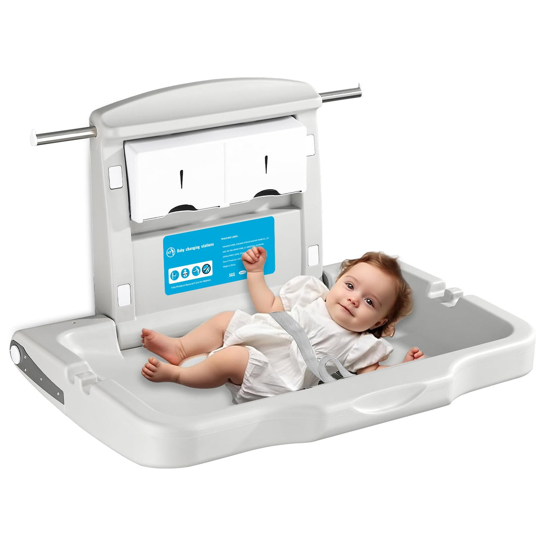 Wickelkommode Wandmontierter Wickeltisch Faltbare Wickelkommode Gewerbliche Toiletten Horizontal HDP