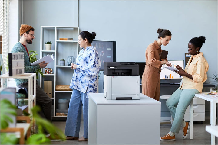 Kyocera Ecosys MA2600cfx/Plus Laserdrucker Multifunktionsgerät Farbe: Drucker Scanner Kopierer, Fax.