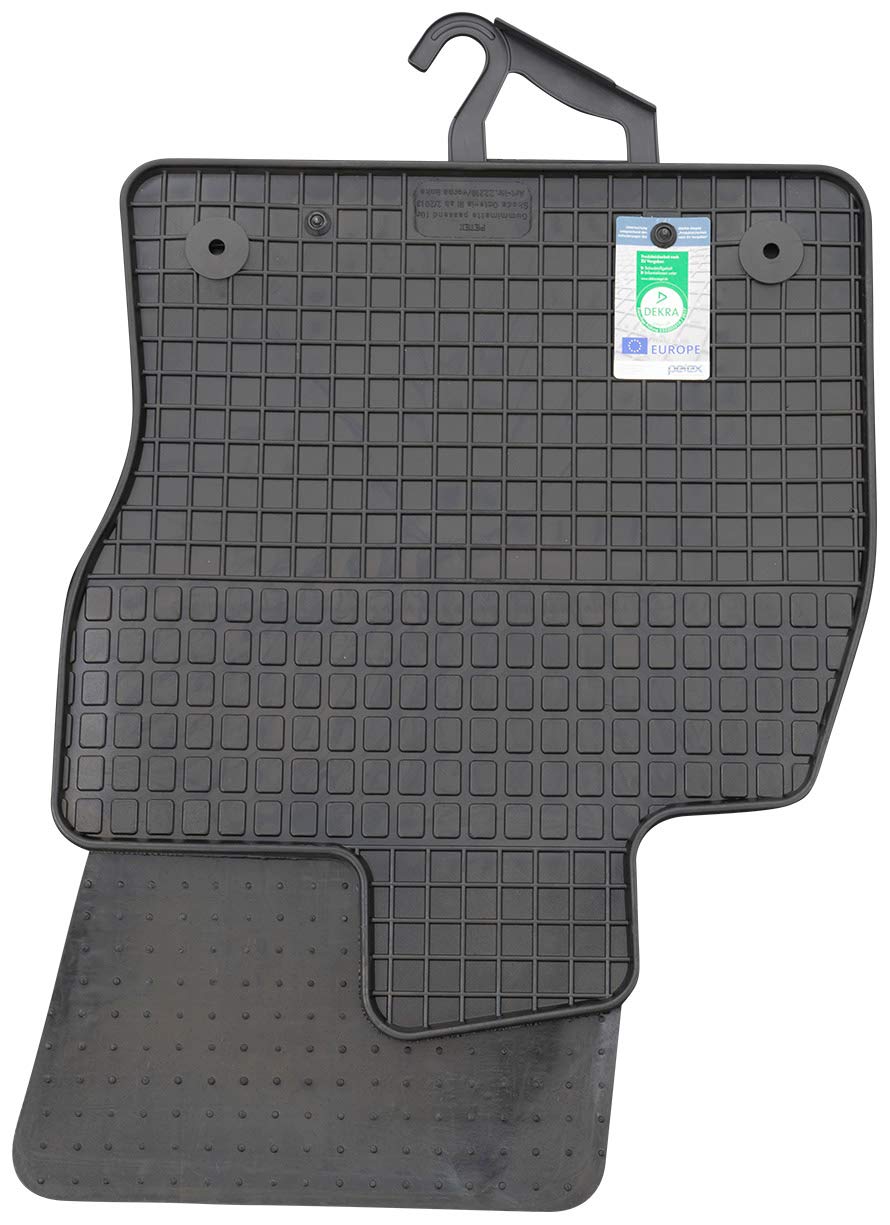 PETEX Gummimatten passend für Octavia III Limousine ab 02/2013-03/2020 / Kombi ab 05/2013 -03/2020 /