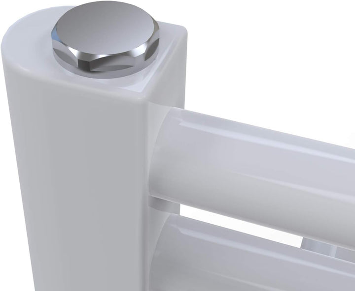 SONNI Badheizkörper 1800x600mm Handtuchtrockner Weiss 821 Watt Design Hantuchwärmer Bad Mittelanschl