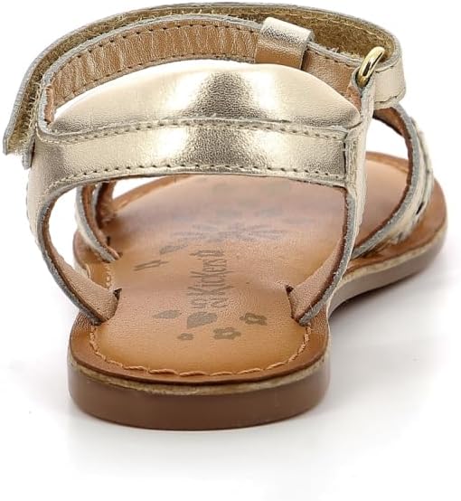 Kickers Mädchen Diamanto Sandale 24 EU Gold, 24 EU Gold
