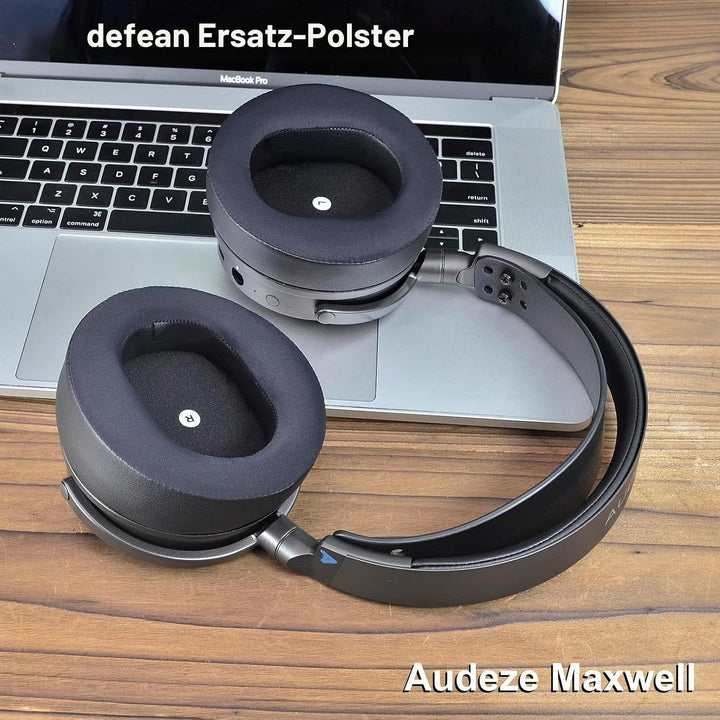 defean Maxwell Cushion Kühlgel Ersatz-Ohrpolster kompatibel mit Audeze Maxwell Kopfhörern, zusätzlic