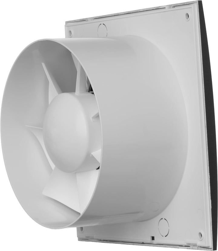 Ø 150mm Anthrazit Badlüfter - Lüfter für Effiziente Belüftung im Bad Kuche WC, Ø 150mm Anthrazit