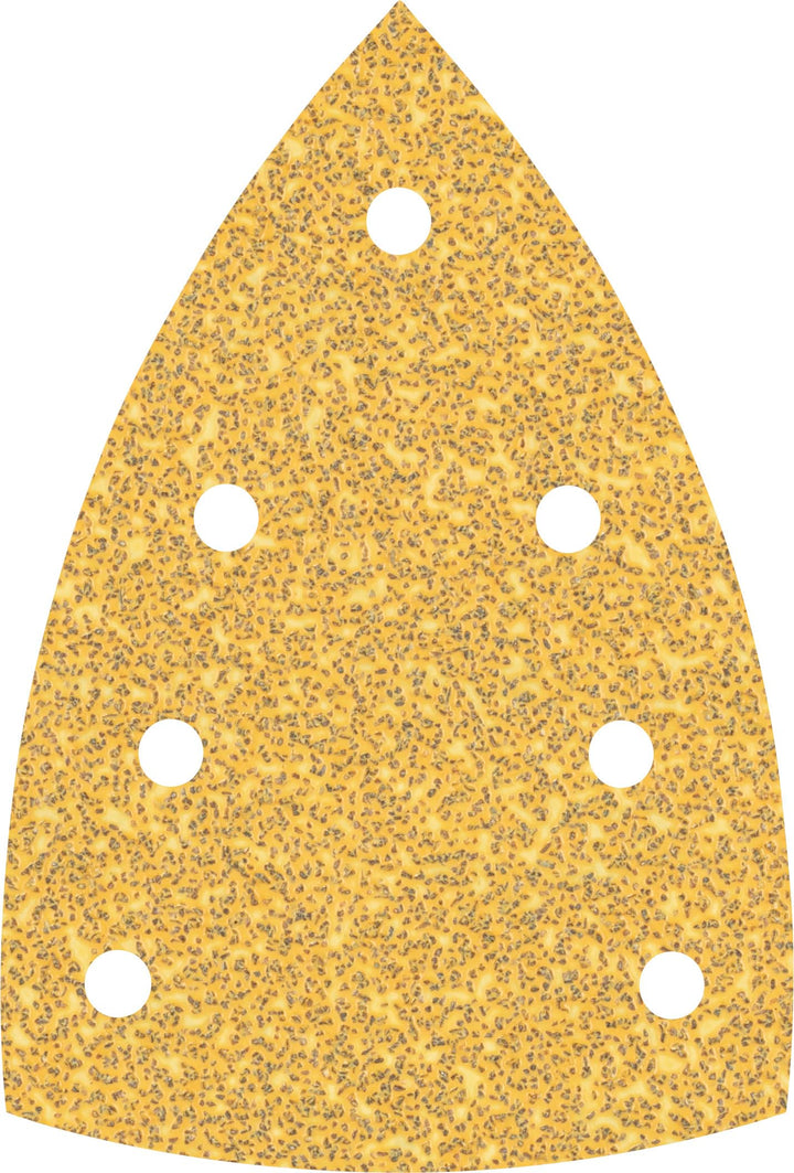 Bosch 50x EXPERT C470 Schleifpapier mit 7 Löchern (für Farbe auf Holz, Hartholz, Ø 100x150 mm, Körnu