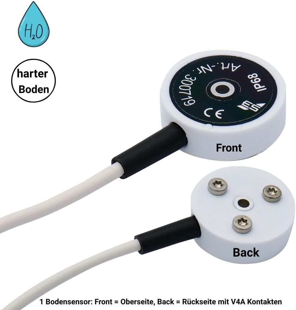 Elektrotechnik Schabus 300719 Schabus SHT 5008 Zusatzsensor fuer Wassermelder, (B x H x T) 9 x 25 x