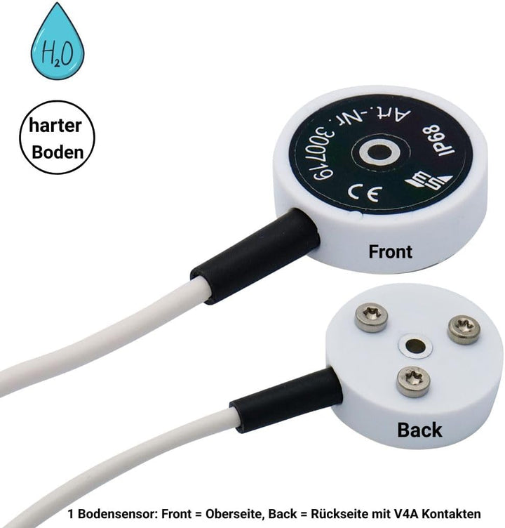 Elektrotechnik Schabus 300719 Schabus SHT 5008 Zusatzsensor fuer Wassermelder, (B x H x T) 9 x 25 x