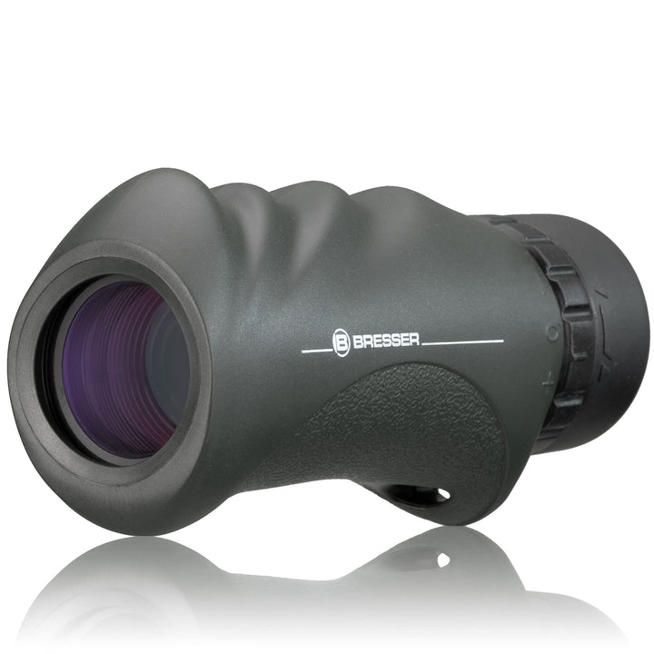 Bresser wasserdichtes Monokular Condor 10x25 Dachkant mit hochwertiger Mehrschichtvergütung inklusiv