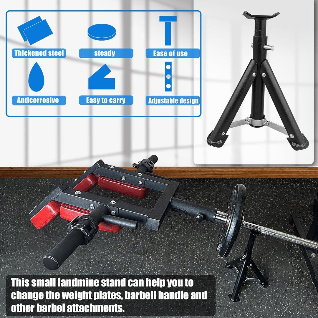 KORIKAHM Viking Press Landmine Griff für 5,1 cm olympische Langhantel, T-Bar Row Attachment Core Str