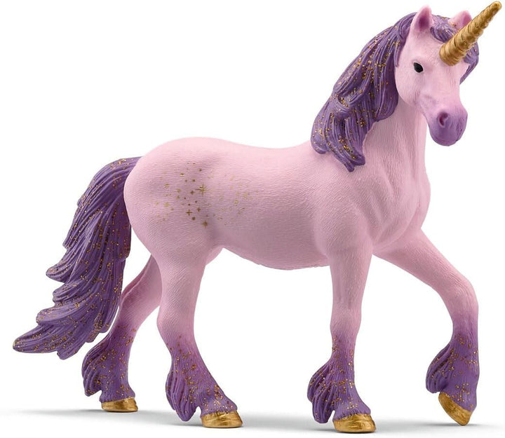 schleich BAYALA | Einhorn Stute Seraphina 70892 | detailgetreue Einhornfigur mit goldenen Sternchen