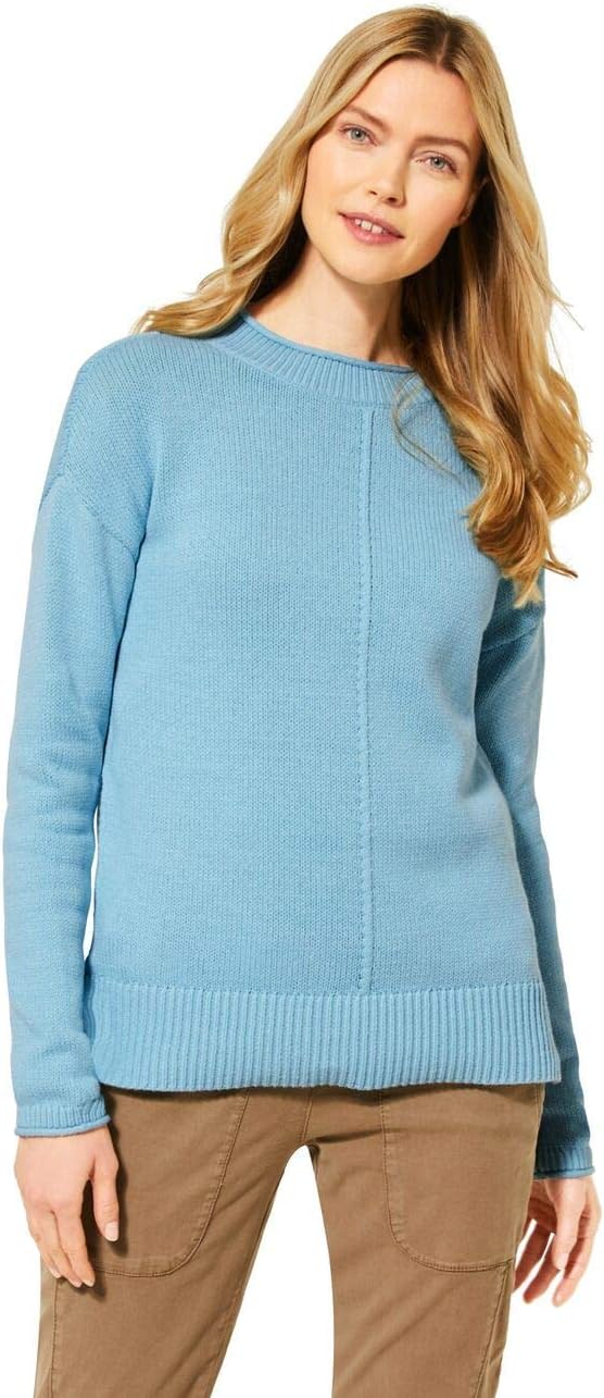 Damen Pullover, Sporty Sky Blue