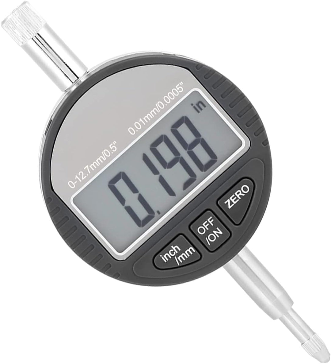 DTI Digital Probe Indicator Gauge Elektronische Anzeige Gauge Range 0-12,7 mm / 0,5 Zoll Takt 0,01 m