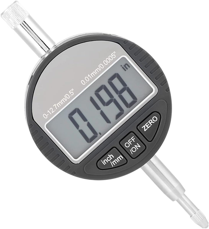DTI Digital Probe Indicator Gauge Elektronische Anzeige Gauge Range 0-12,7 mm / 0,5 Zoll Takt 0,01 m