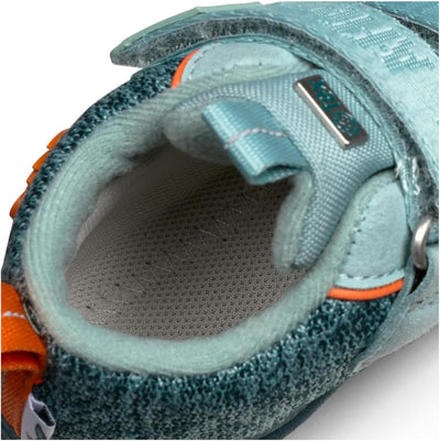 Affenzahn Barfussschuh Leder Kinderschuh für Jungen und Mädchen 21 EU Hase Petrol, 21 EU Hase Petrol
