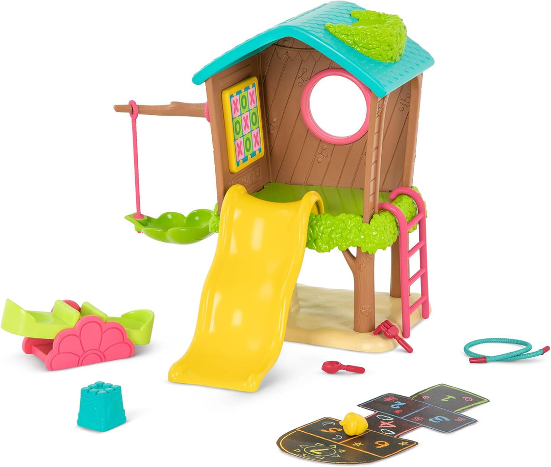 Li'l Woodzeez - Spielpark-Set - Spielset für Figurinen - Figurenspielset - Spielhaus Spielset - 3 Ja