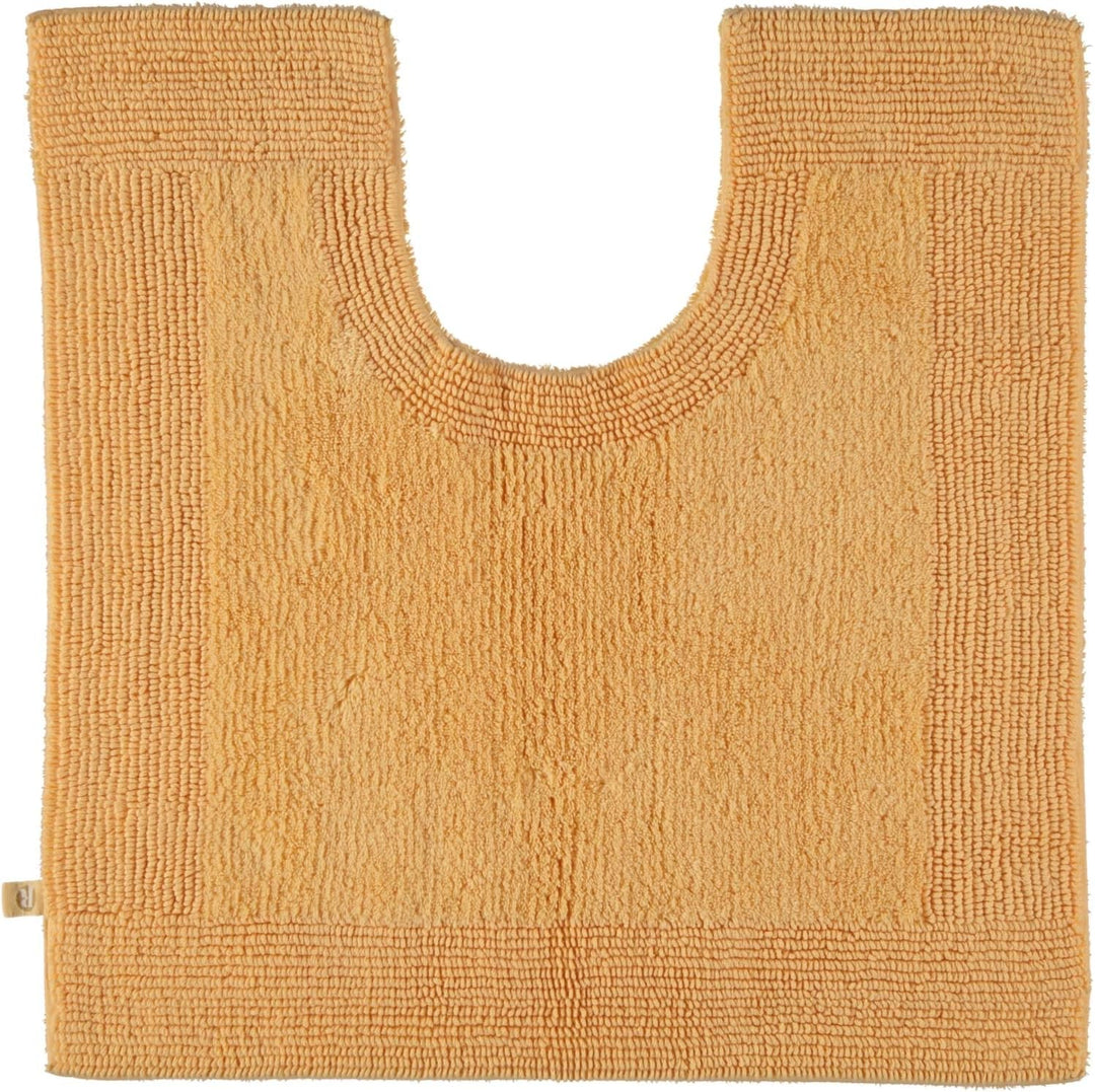 Rhomtuft Badteppiche Prestige mais - 390 Toilettenvorlage mit Ausschnitt 60x60 cm Mais - 390, Toilet