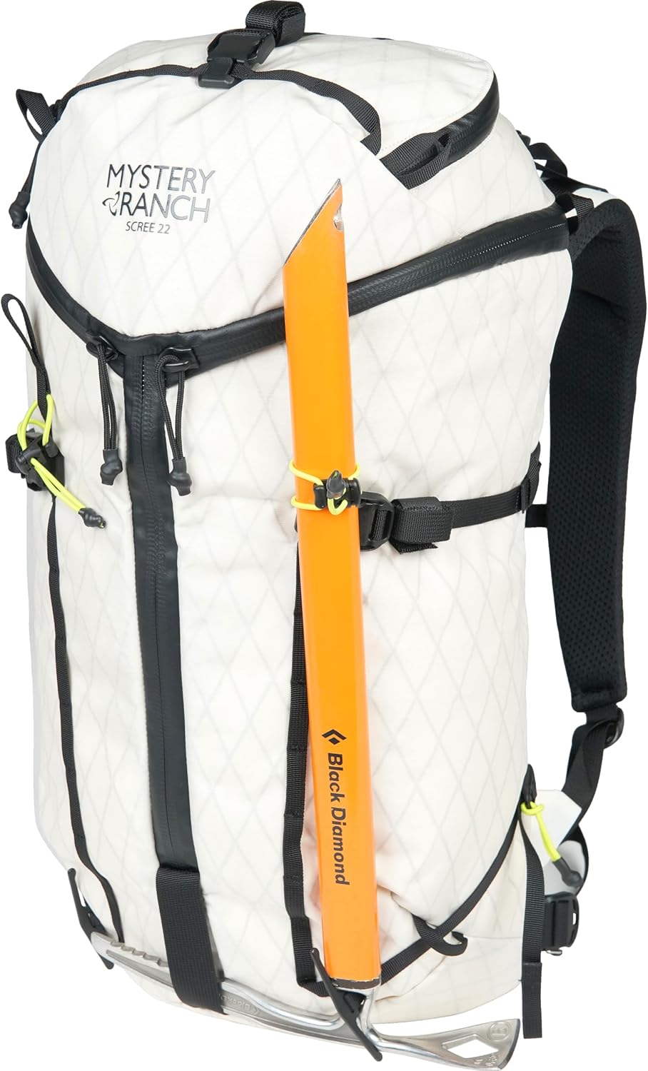 Mystery Ranch Unisex Scree 22-Black-OS Einheitsgrösse Weiss/Limeade, Einheitsgrösse Weiss/Limeade
