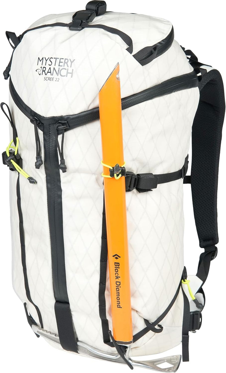 Mystery Ranch Unisex Scree 22-Black-OS Einheitsgrösse Weiss/Limeade, Einheitsgrösse Weiss/Limeade