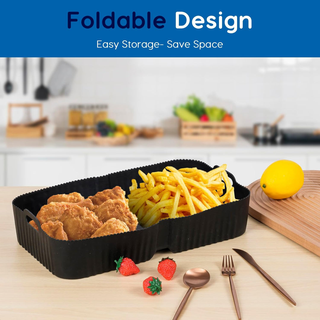Pietuley Ninja Heissluftfritteuse Zubehör für Foodi Flexdrawer 10,4 L AF500DE, COSORI Heissluftfritt