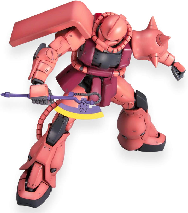 BANDAI - Master Grade Zaku Char's, Version 2.0 MS-06S 1/100, Mehrfarbig
