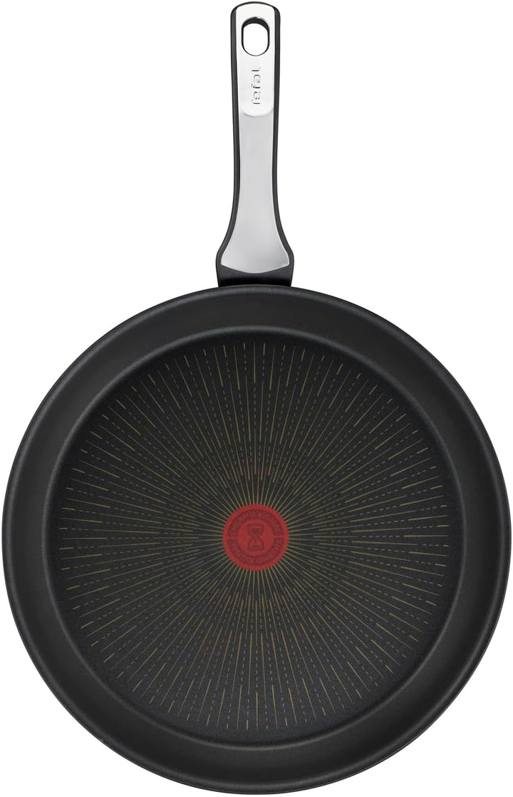 Tefal G25991 Unlimited On Pfannenset 3-teilig | mit kratzfester Titanium Antihaft-Beschichtung | The