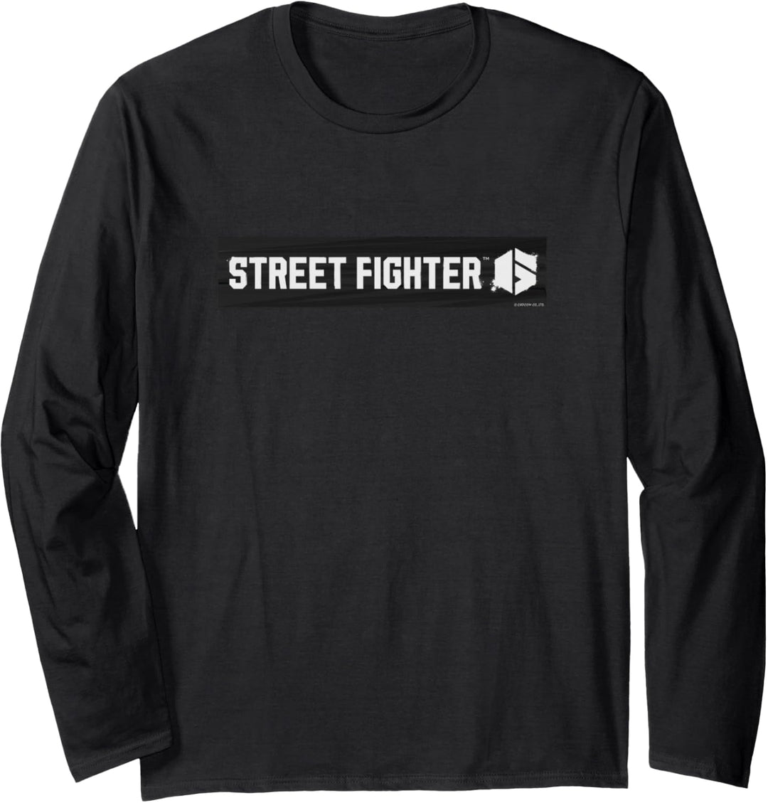 STREET FIGHTER 6 LOGO Langarmshirt