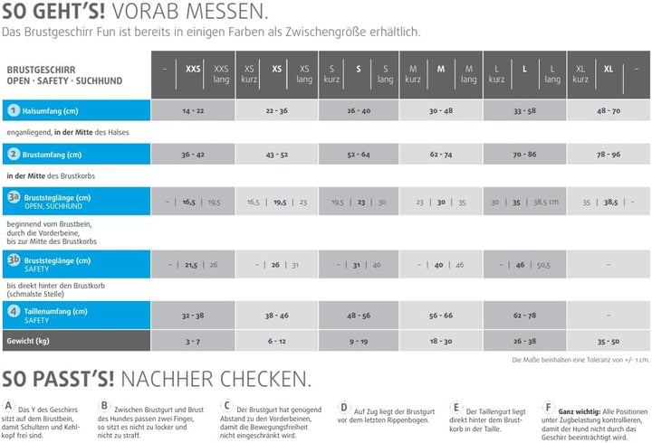 annyx Brustgeschirr Fun braun/braun (XS) braun braun XS, braun braun XS