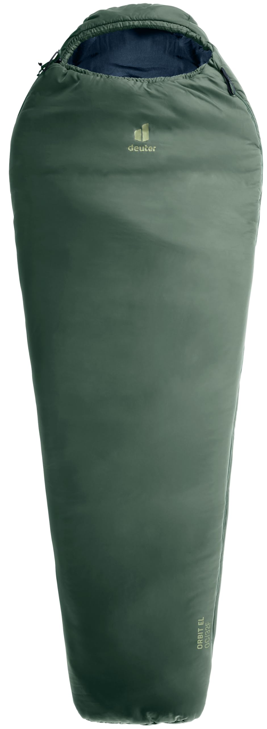 deuter Orbit 0C/32F Kunstfaserschlafsack Extra Long (Körpergrösse bis ~200 cm), Extra Long (Körpergr