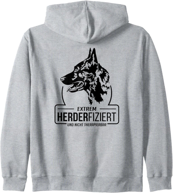 Lustiger Hollandse Herder Herderfiziert Hunde Hundespruch Kapuzenjacke
