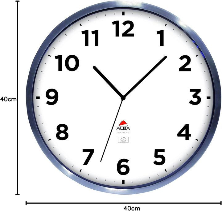 ALBA HOREXTRARC FUNKUHR, Grau, 35.5 cm, Funkuhr