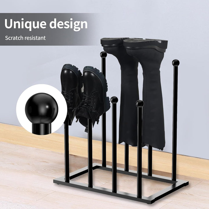 Schuhregal Stehend Metall - Freistehende Schuhschrank, Schuhablage für Schlafsaal, Schrank, Eingangs